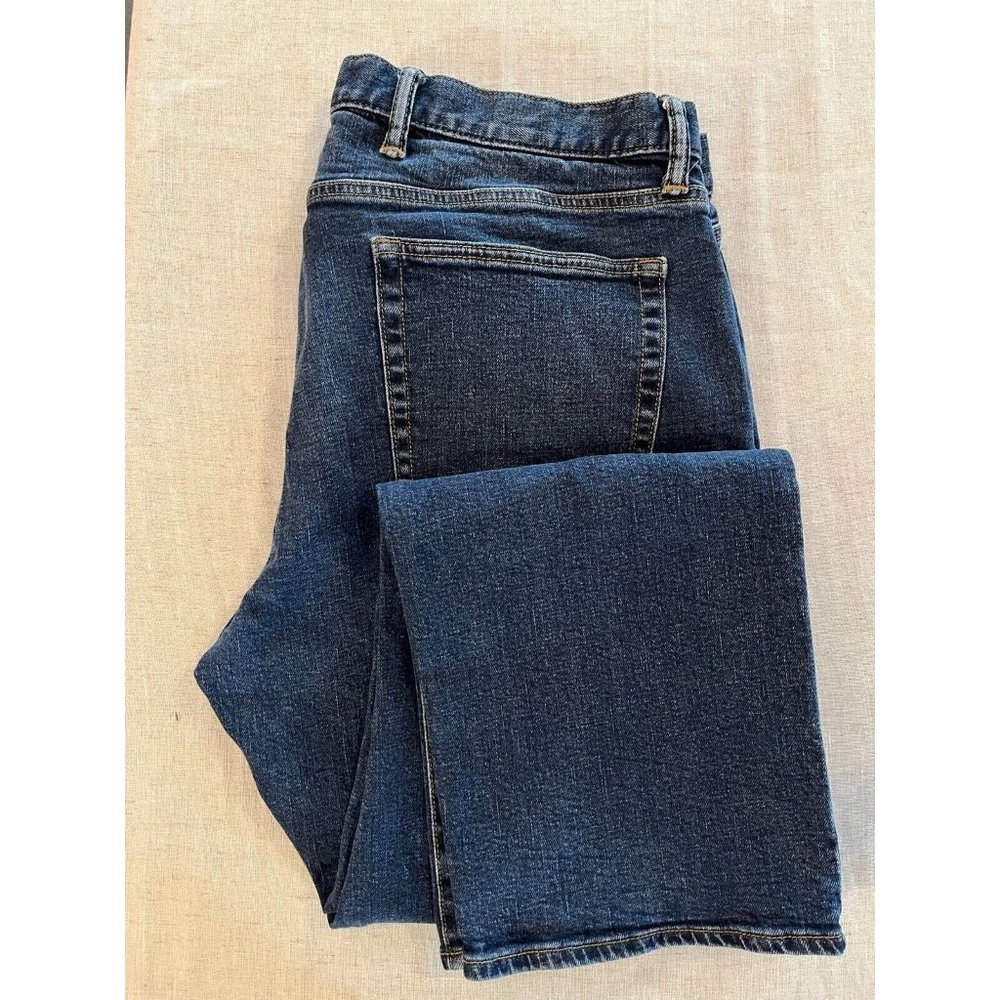 Gap, Straight, Men's Denim Blue Jeans, Size 40 x32